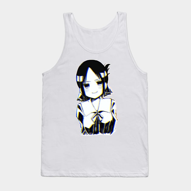 Kaguya-sama aesthetic cute pouting face Tank Top by sadpanda